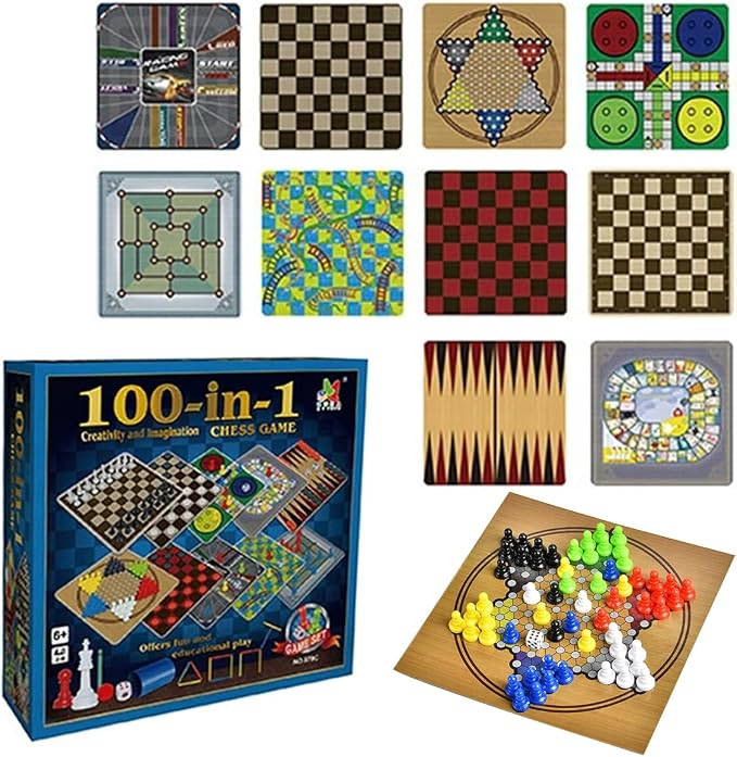 100-in-1 Chess Game Set