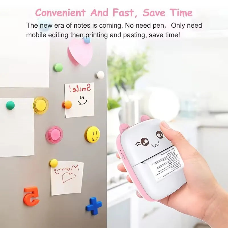 Portable Mini Pocket Printer BT Thermal Printer